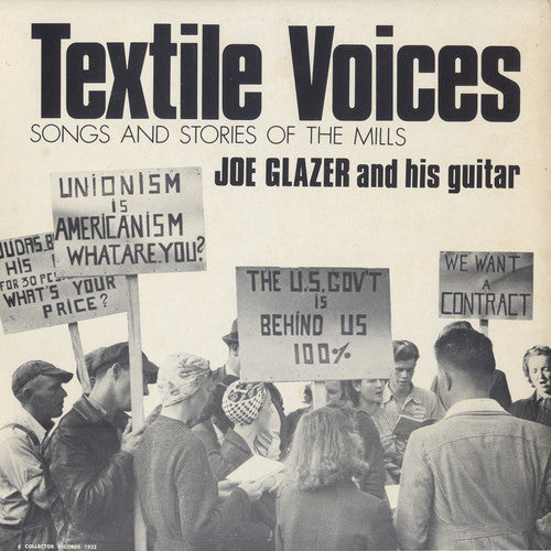 Glazer,joe - Textile Voices: Songs And Stories Of The Mills - Music CD