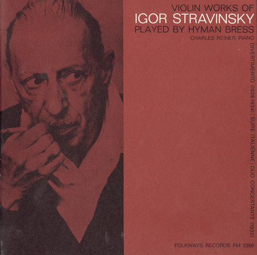 Bress,hyman - Violin Works Of Igor Stravinsky - Music CD