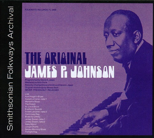 the album cover for James Johnson P - The Original James P. Johnson