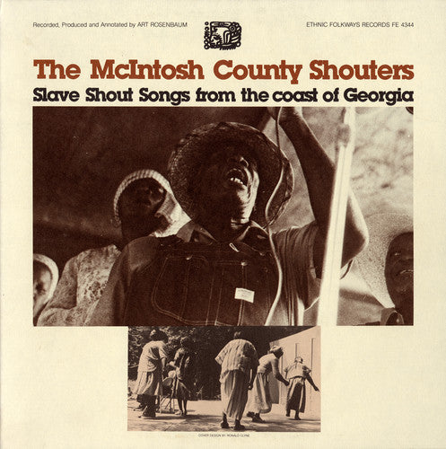 the album cover for The McIntosh County Shouters - Slave Shout Songs from the Coast of Georgia