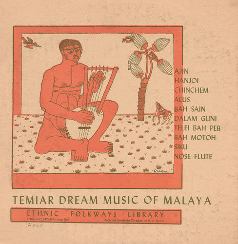 the album cover for Temiar Dream Songs From Malaya - Temiar Dream Songs Malaya / Various