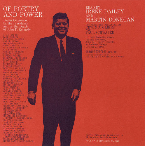 the album cover for Irene Dailey - Of Poetry and Power: Poems Occasioned