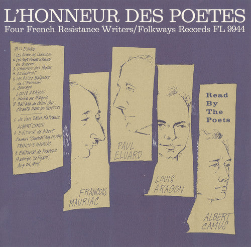 the album cover for Lhonneur Des Poetes / Various - L'honneur Des Poetes / Various