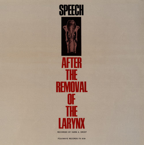 the album cover for Speech After The Removal Of The Larynx - Speech After the Larynx / Various