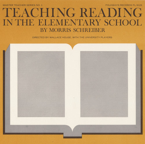 the album cover for Morris Schreiber - Teaching Reading in the Elementary School