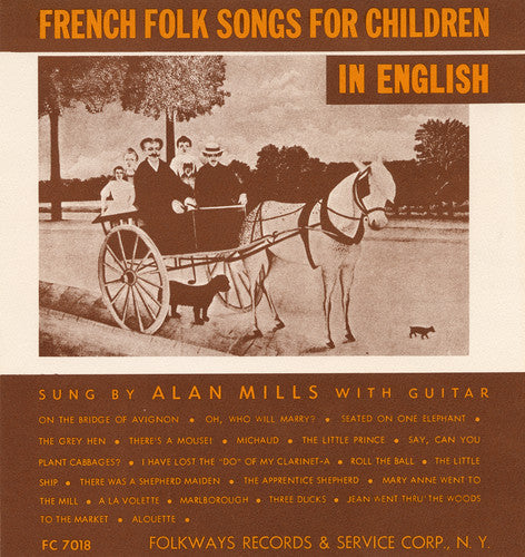 Mills,alan - French Folk Songs For Children In English - Music CD