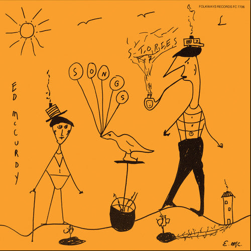 the album cover for Ed Mccurdy - Songs and Stories