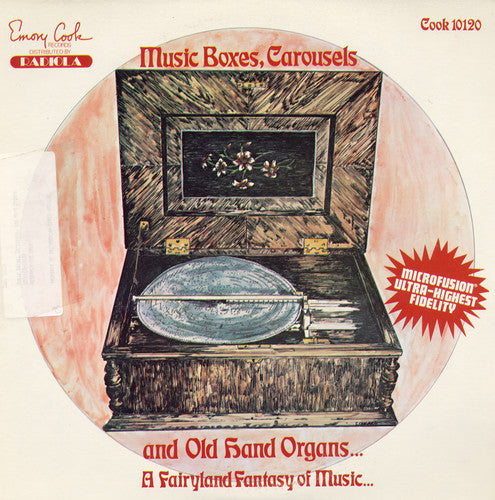 the album cover for Music Boxes Carousels & Hand O - Music Boxes Carousels / Various