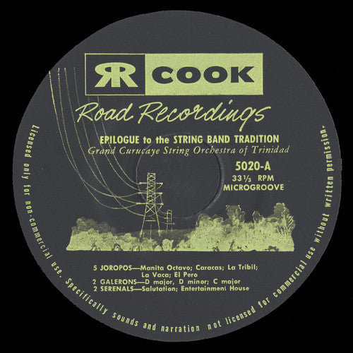 the album cover for Grand Curucaye String Orchestra of Trinidad - Epilogue to the String Band Tradition