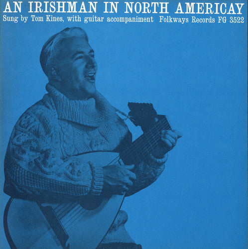 the album cover for Tom Kines - An Irishman in North Americay