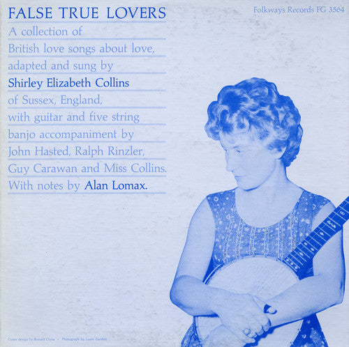 the album cover for Shirley Collins Elizabeth - False True Lovers