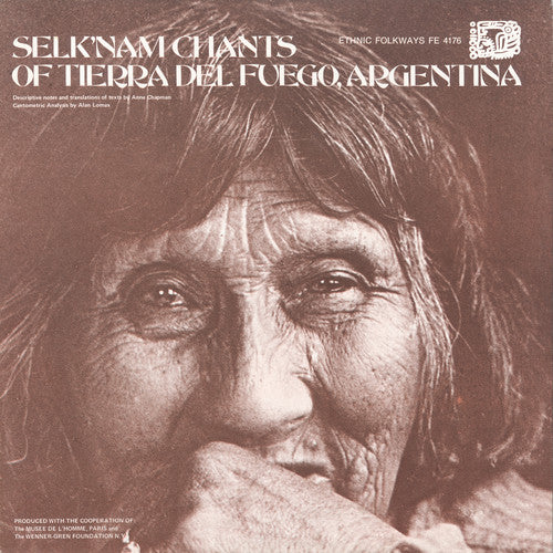 the album cover for Lola Kiepja - Selk'nam (Ona) Chants of Tierra Del Fuego