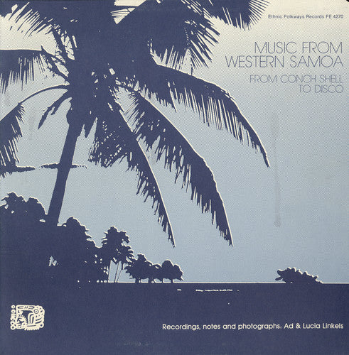 the album cover for Music From Western Samoa From Conch Shell To Disc - Western Samoa: Conch / Various