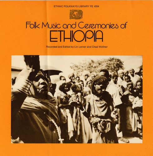 the album cover for Folk Music & Ceremonies Of Ethiopia - Folk Music of Ethiopia / Various