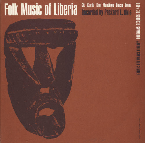 the album cover for Folk Music Of Liberia - Folk Music of Liberia / Various