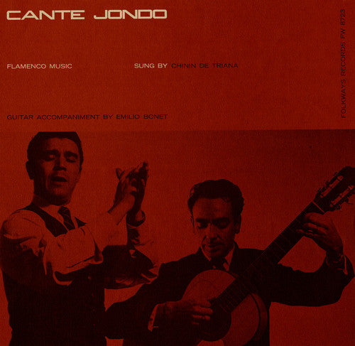 the album cover for Chinin De Triana - Cante Jondo: Flamenco Music