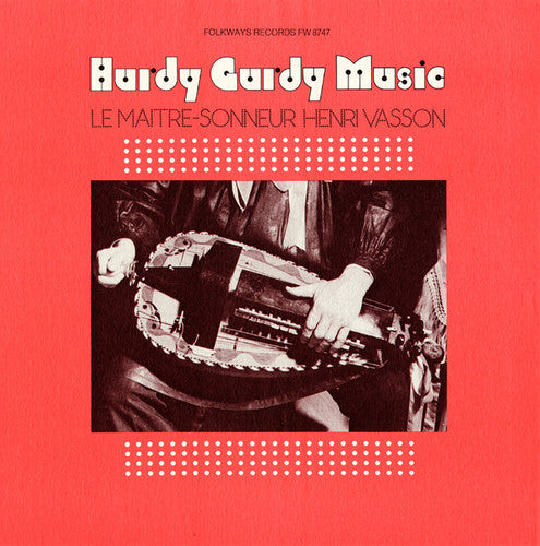 the album cover for Henri Vasson - Hurdy Gurdy Music