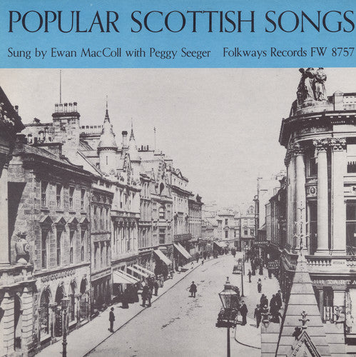 the album cover for Maccoll/Seeger - Popular Scottish Songs