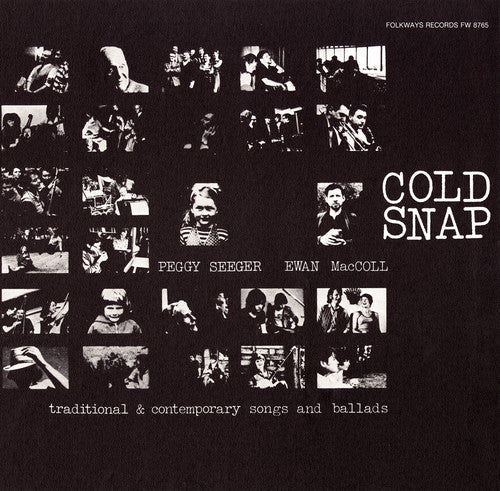 the album cover for Maccoll/Seeger - Cold Snap