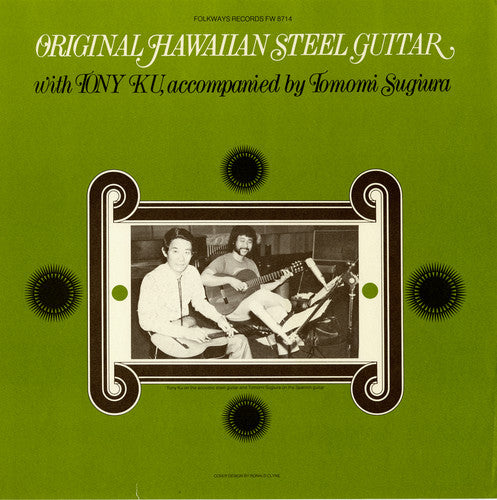 the album cover for Tony Ku - Original Hawaiian Steel Guitar