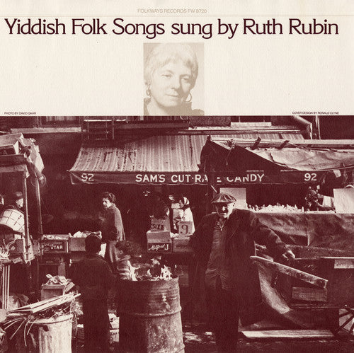 the album cover for Ruth Rubin - Yiddish Folk Songs