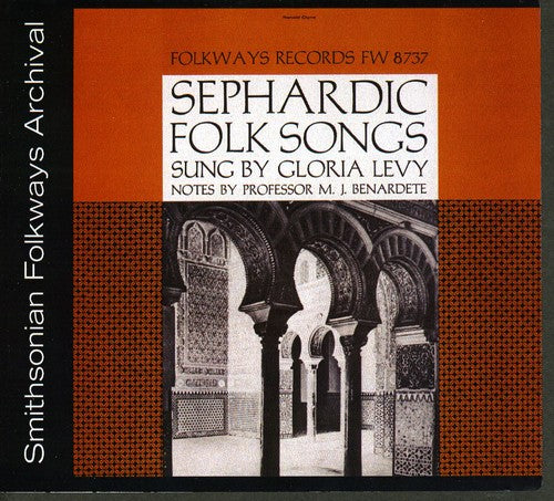 Levy,gloria - Sephardic Folk Songs - Music CD