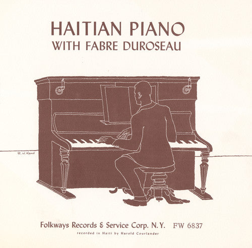 the album cover for Fabre Duroseau - Haitian Piano