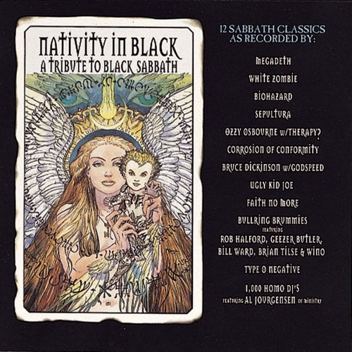the album cover for Nativity In Black - Nativity In Black: Tribute To Black Sabbath