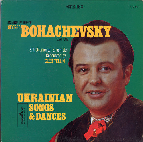 the album cover for George Bohachevsky - Ukrainian Songs and Dances