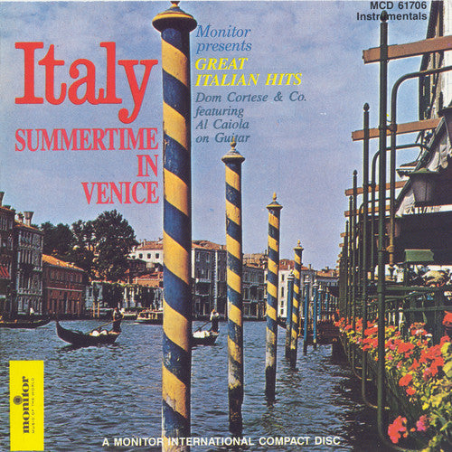 the album cover for Dom Cortese & Company - Summertime in Venice: Great Italian Hits