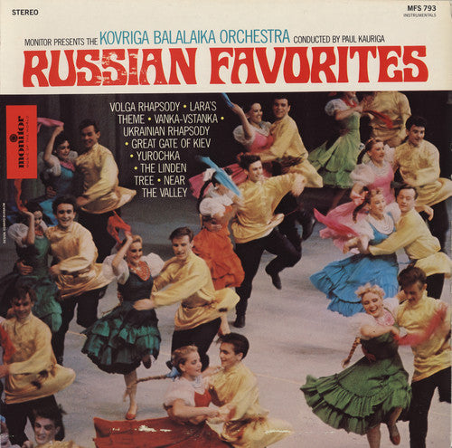 the album cover for Kovriga Balalaika Orchestra - Russian Favorites