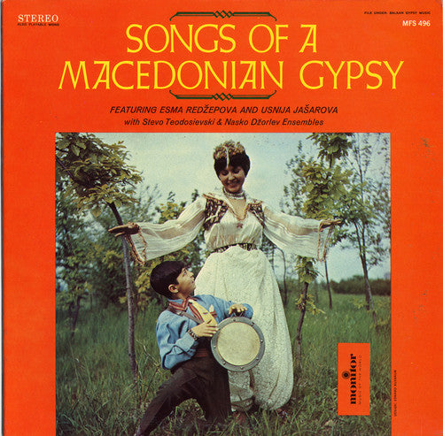 the album cover for Esma Redzepova & Usnija Jasarova - Songs of the Macedonian Gypsy