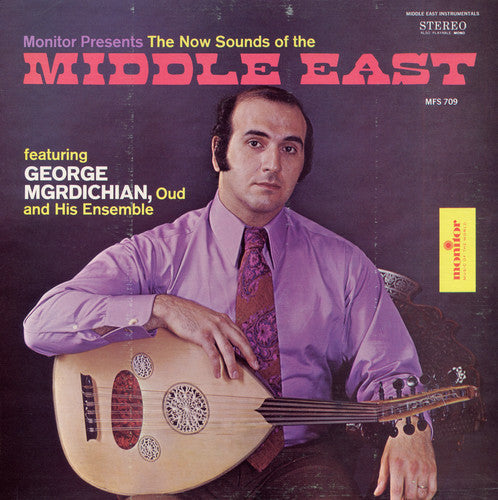 the album cover for George Mrgdichian - Now Sounds of the Middle East