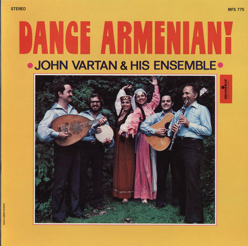 the album cover for John Vartan Ensemble - Dance Armenian!