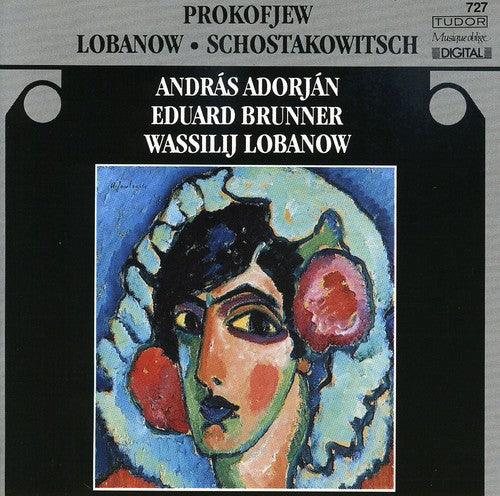 the album cover for Lobanov/Prokofjew/Shostakovi - Sonata for Clarinet & Piano
