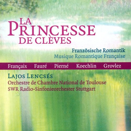 the album cover for LAJOS LENCSES - La Princesse de Cleves