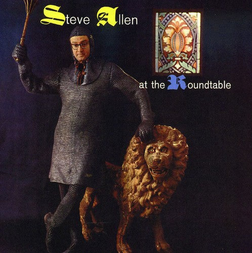 the album cover for Steve Allen - At The Rountable