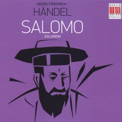 the album cover for G.F. Handel - Salomo (Complete)