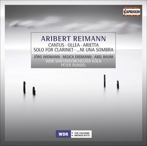 the album cover for Jorg Widmann - Cantus / Olea / Arietta / Solo for Cabinet Ni Una