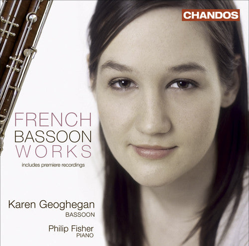 the album cover for Karen Geoghegan - French Bassoon Works