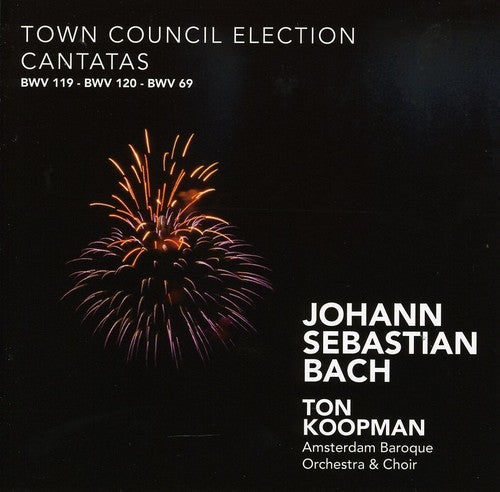 the album cover for J.S. Bach - Town Council Election Cantatas