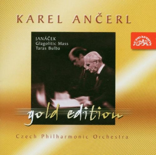 the album cover for Czech Po/Prague Po/Ancerl - Ancerl Gold Edition 7: Glagolitic Mass