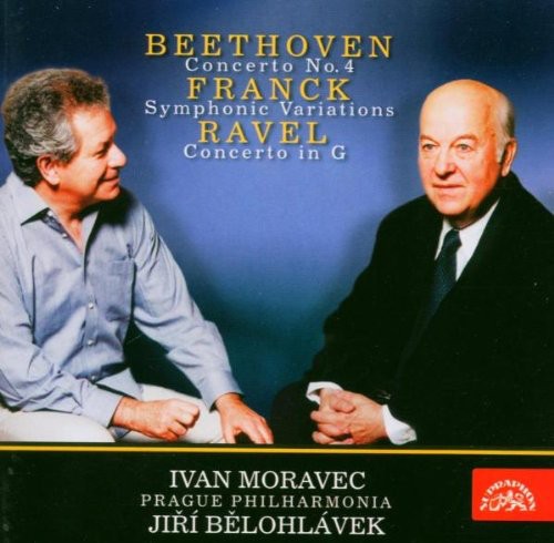 the album cover for Ivan Moravec - Concertos for Piano & Orchestra