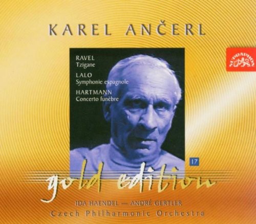 Ravel / Ancerl / Lalo / Hartmann / Czech Po - Ancerl Gold Edition 17: Tzigane / Symphonie Espagn - Music CD