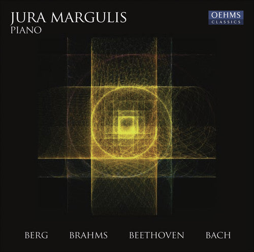 the album cover for Berg/Brahms/Beethoven/Bach - Jura Margulis: Piano