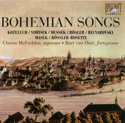 the album cover for Claron McFadden - Bohemian Songs