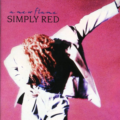 the album cover for Simply Red - New Flame