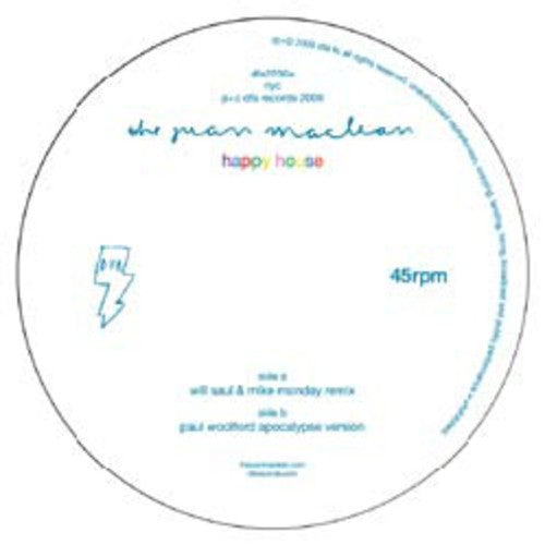 Juan Maclean - Happy House (lazaro Casanove Remix) - Vinyl Record