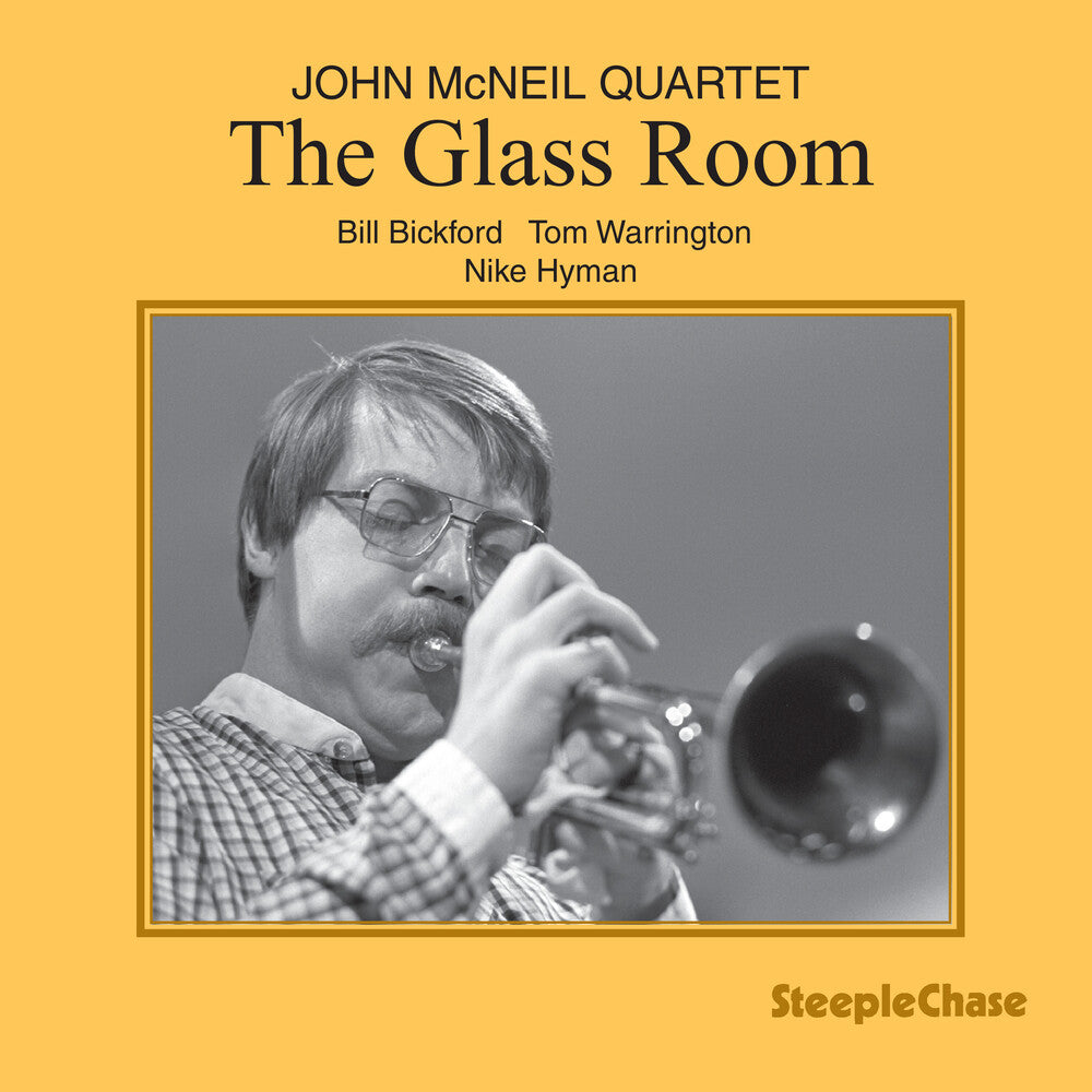 the album cover for Kenny Berger/McNeil & Berger/John McNeil (Trumpet) - Glass Room