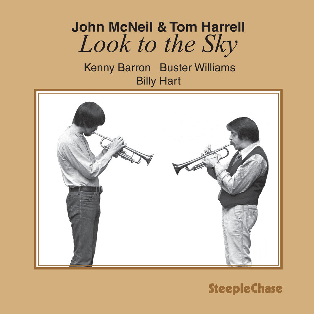 the album cover for Kenny Berger/McNeil & Berger/John McNeil (Trumpet) - Look to the Sky
